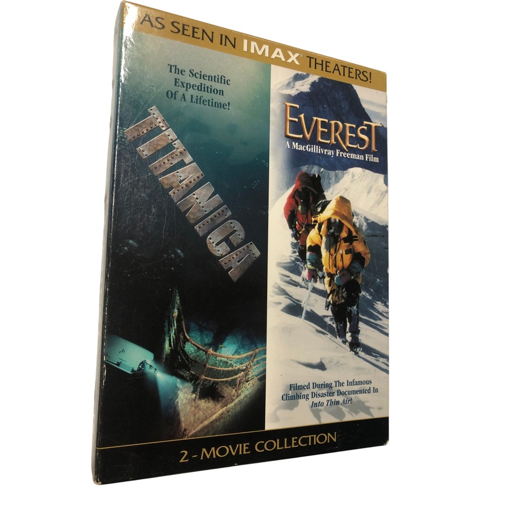 Titanica and Everest 2-Movie Collection DVD IMAX
